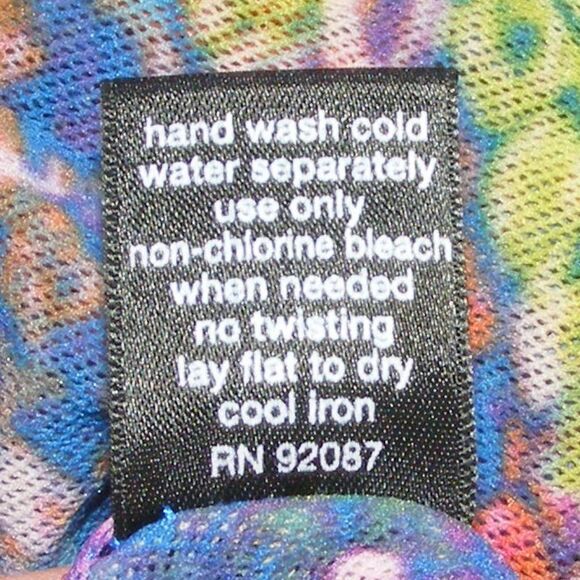 BLACK SAKS FIFTH AVE Python Tunic, XXS, Nylon Mesh, Rainbow Snakeskin - Picture 11 of 12